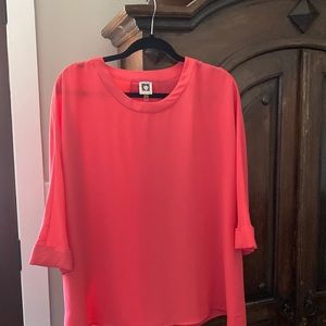 Anne Klein Polyester Top.